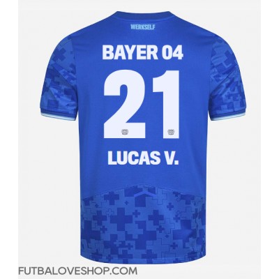 Dres Bayer Leverkusen Lucas Vazquez #21 Tretina 2025-26 Krátky Rukáv Dres Bayer Leverkusen Lucas Vazquez #21 Tretina 2025-26 Krátky Rukáv